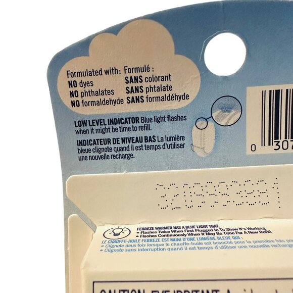 Febreze Odor-Fighting Fade Defy PLUG Air Freshener Cozy Campfire .87 Oz Refill - Picture 6 of 6